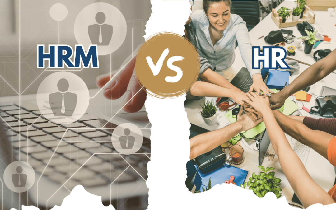 what is the difference between hr and hrm